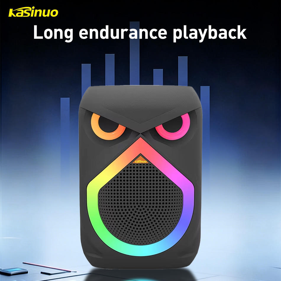 Portable DJ Bluetooth RGB Speaker with Wireless Microphone, Rechargeable, 20 Meter Mic Range, Voice Changer Deep Bass, Karaoke Speaker with Bluetooth 5.0 | Maximum Power: 500W | Karaoke Machine | Voice-Controlled LED Lights | Includes Phone Holder |