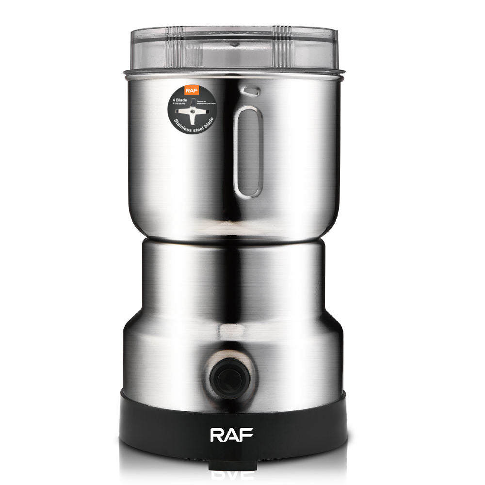 RAF Multifunctional Washable Stainless Steel 300W Electric Spice, Masala & Coffee Grinder 350ML
