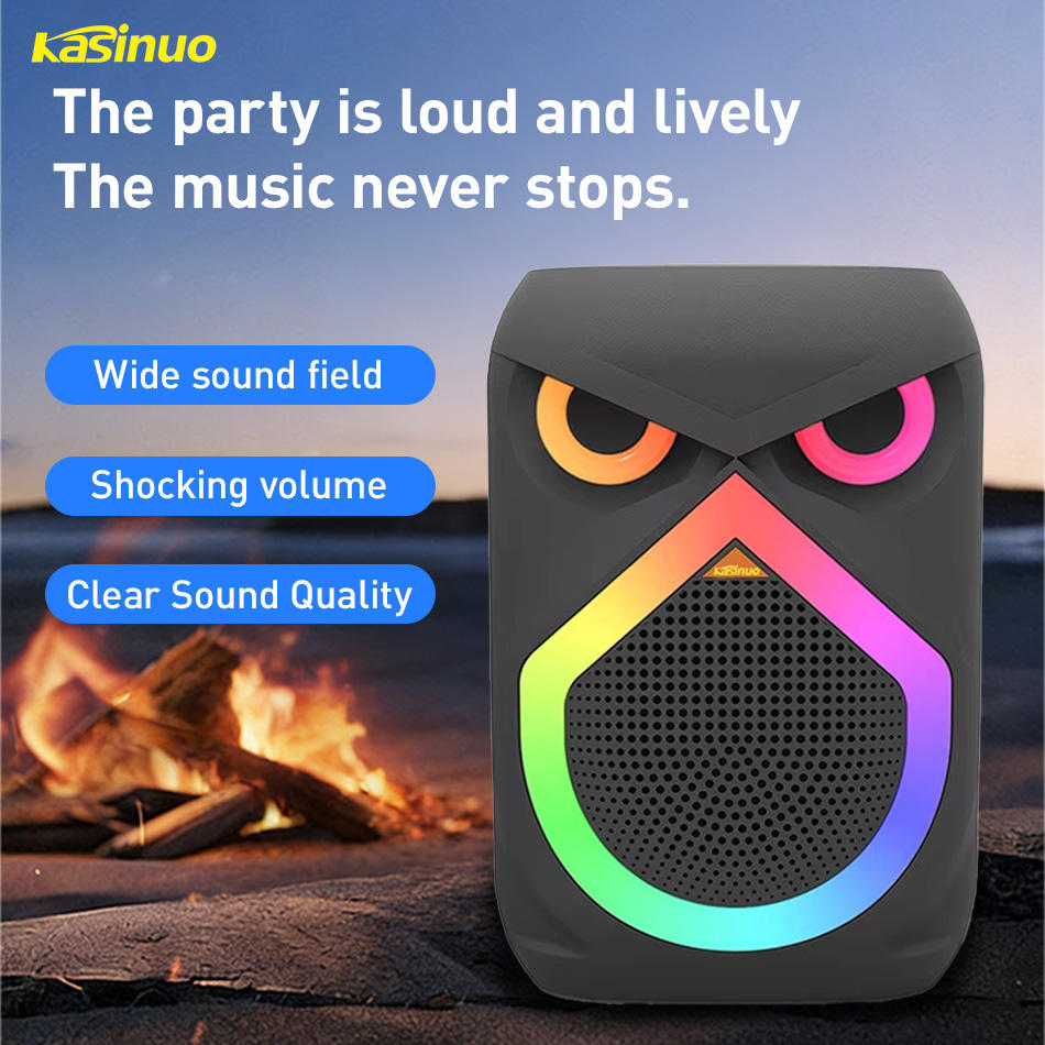 Portable DJ Bluetooth RGB Speaker with Wireless Microphone, Rechargeable, 20 Meter Mic Range, Voice Changer Deep Bass, Karaoke Speaker with Bluetooth 5.0 | Maximum Power: 500W | Karaoke Machine | Voice-Controlled LED Lights | Includes Phone Holder |