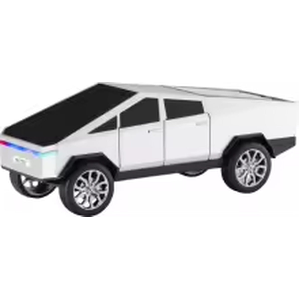 WSTER WS-580 Cybertruck Bluetooth Speaker, Tesla cybertruck – LED Display, TWS Stereo, FM Radio, USB/TF Card, Hands-Free Calling