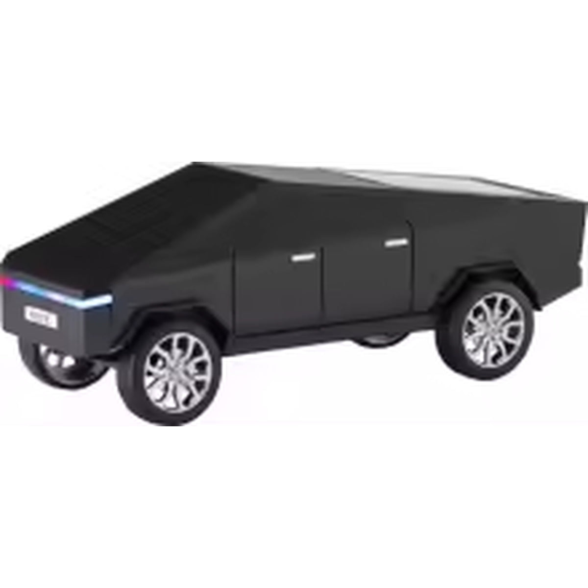 WSTER WS-580 Cybertruck Bluetooth Speaker, Tesla cybertruck – LED Display, TWS Stereo, FM Radio, USB/TF Card, Hands-Free Calling