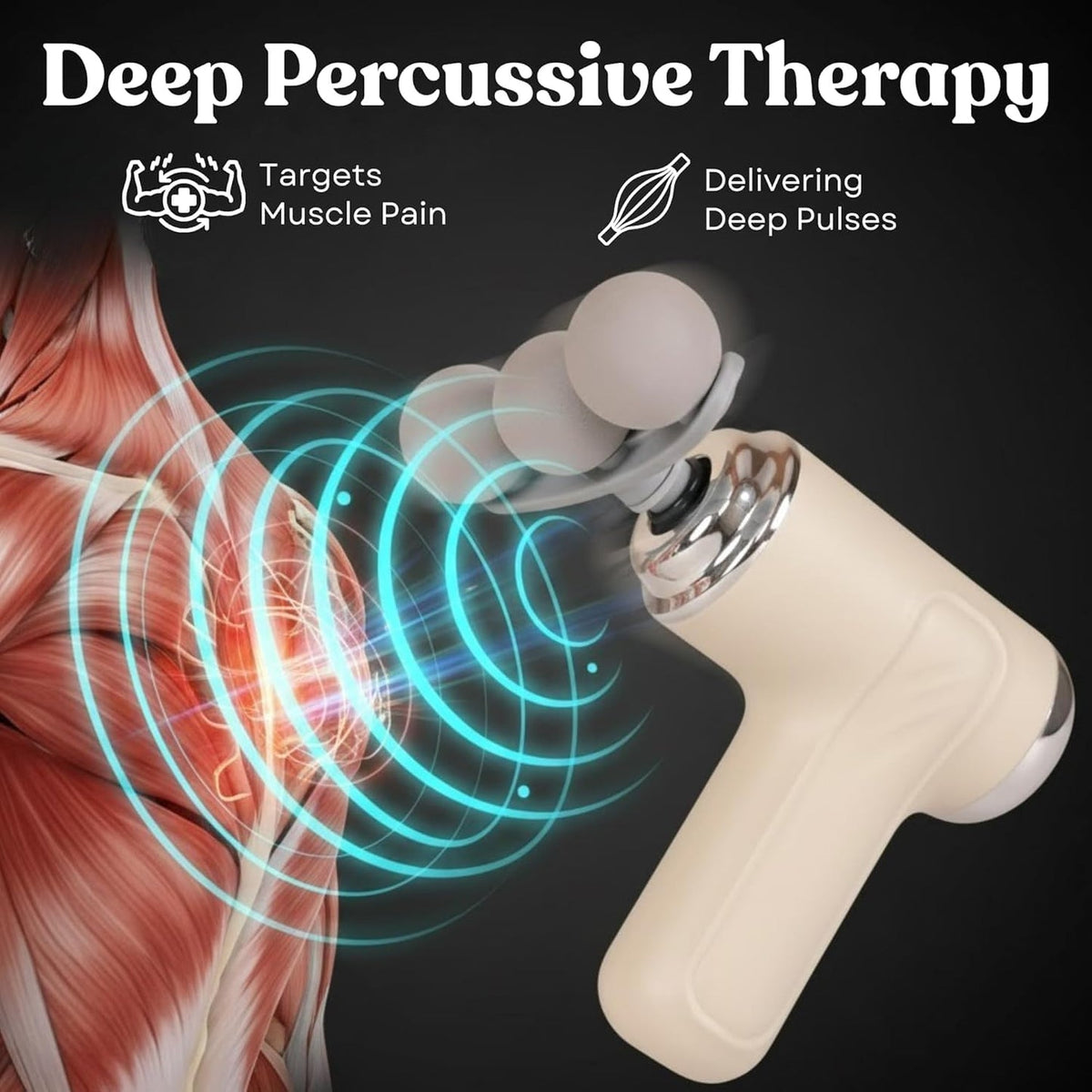 Massage gun detail