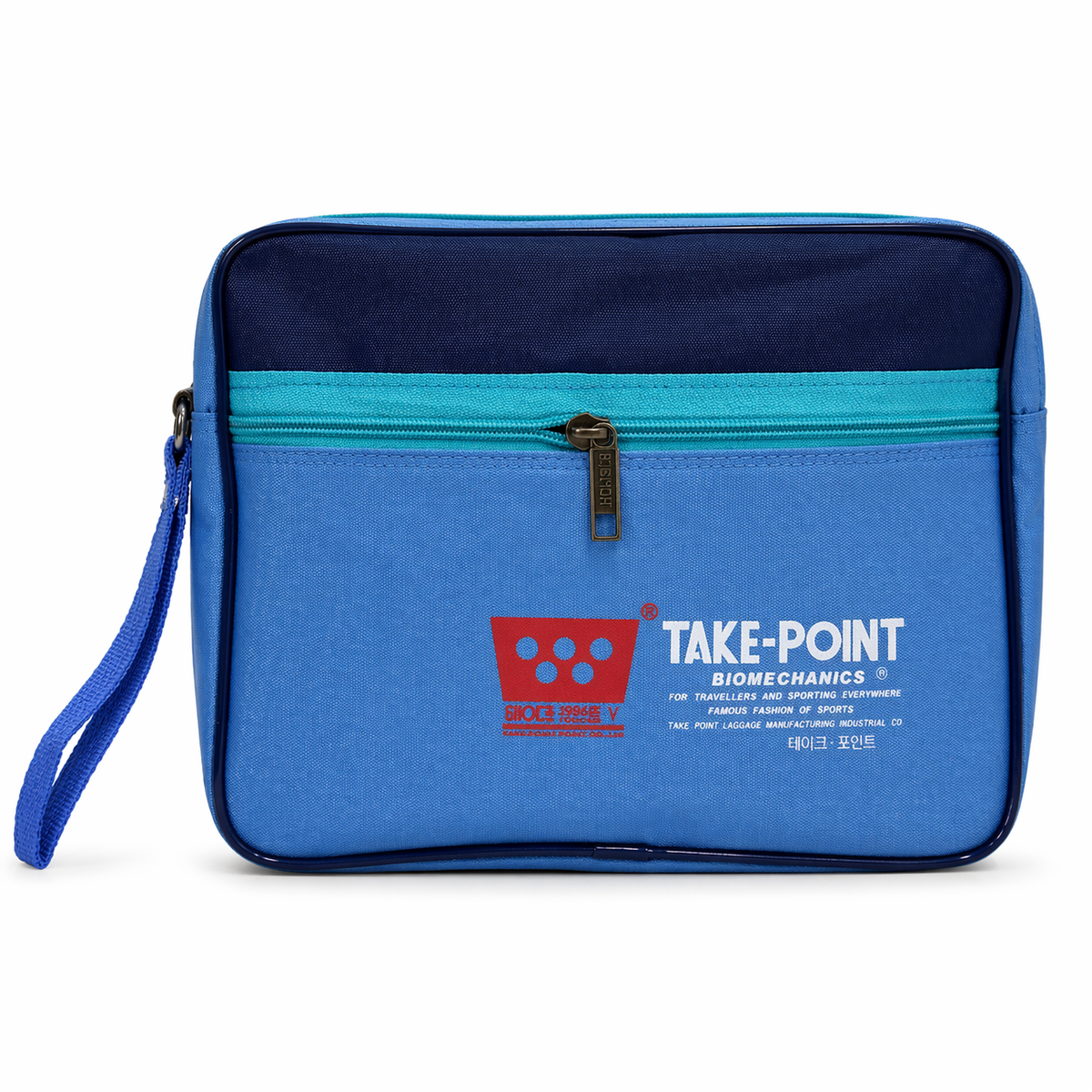Take-Point Biomechanics Premium Documents Organizer Bag with Zipper & Wrist Strap – Durable Fabric, Compact & Spacious for Office, Travel & Students