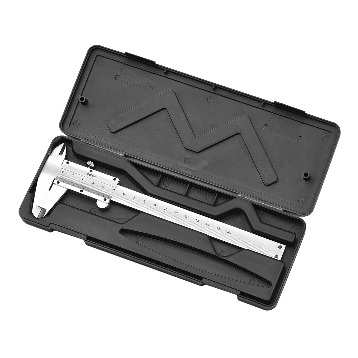 0.02MM Precision Vernier Caliper Vernier Measuring Tool Metal Vernier Caliper Convenient for Vernier Measuring Tool for Archaeological Measurement