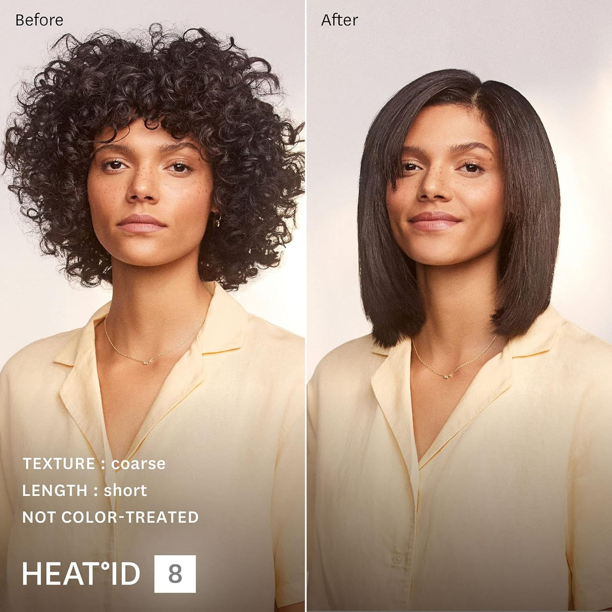 Like A New T3 Smooth ID 1” Flat Iron with Touch Interface - Digital Ceramic Flat Iron with Interactive HeatID Technology for Automatic Heat Setting Personalization