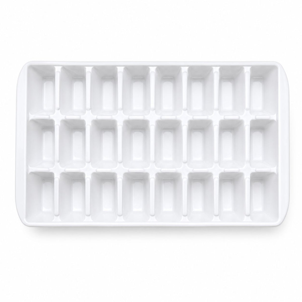 Ice cube tray 24 cube Easy To Release Ice Trays, Ice Mould, Large Ice Cubes Maker, Single Rope Handle Design Home Shop