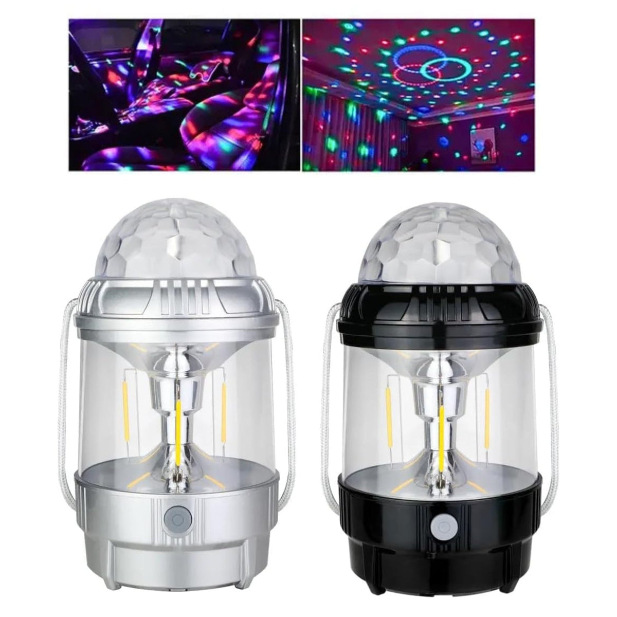 20W Rechargeable Crystal Magic Ball Stage Light