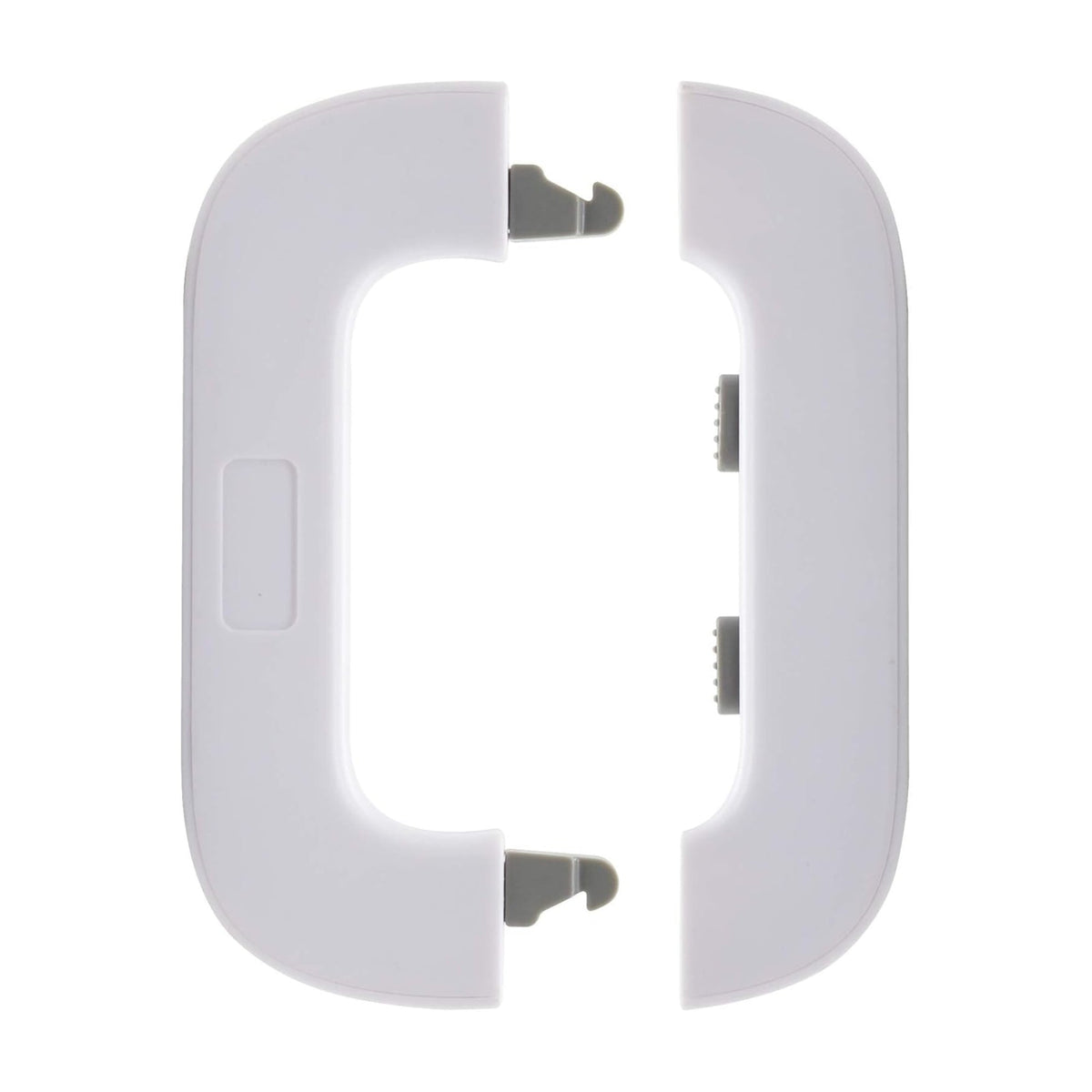 White Home Refrigerator Fridge Freezer Door Lock -Baby Safety Child Lock,Latch Catch Toddler Kids Child Cabinet Fridge Locks,Easy to Install and Use 3M Adhesive no Tools Need or Drill (1PACK White)